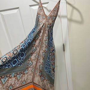 PRINTED MAXI DRESS